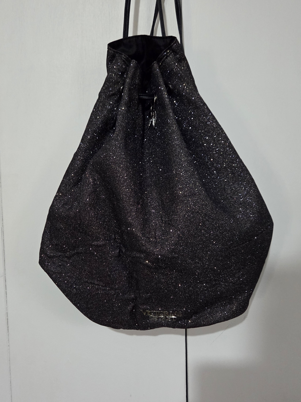 Victorias Secret Limited Edition Glitter Drawstring Bag